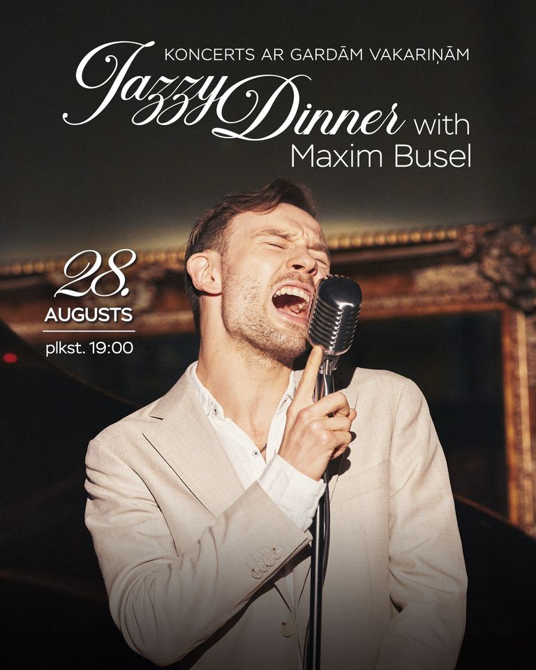 Jazzy dinner with Maxim Busel