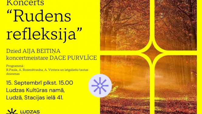 Koncerts “Rudens refleksija” Ludzas KN