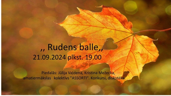 Rudens balle Pasienes KN