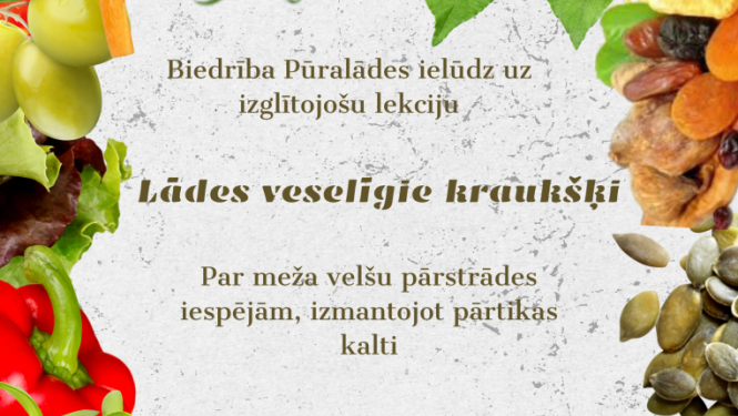 Lekcija par meža velšu pārstrādes iespējām