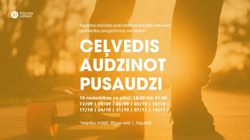 Sociālā dienesta apmācību programma vecākiem “Ceļvedis audzinot pusaudzi”