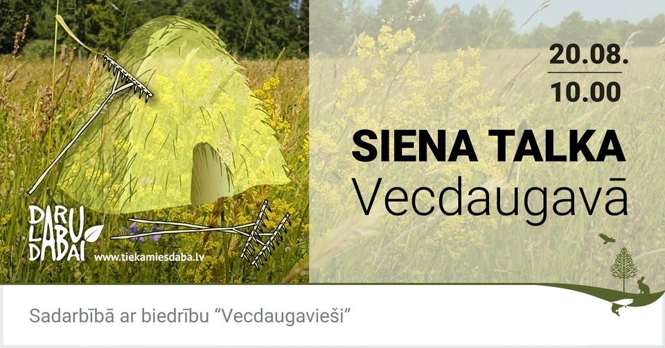 Siena talka dabas liegumā