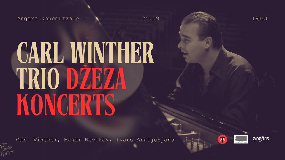 Carl Winther Trio džeza koncerts