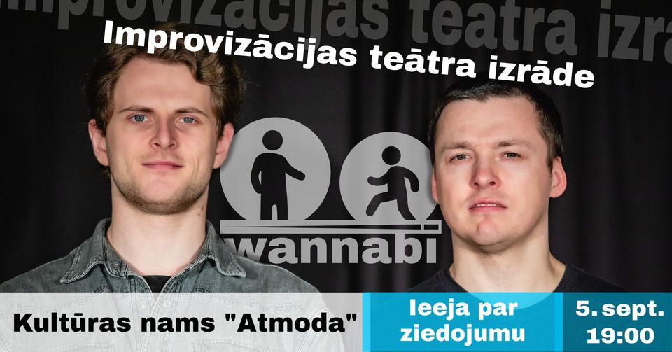 Impro duets “wannabī” | S02 – Pirmā izrāde!