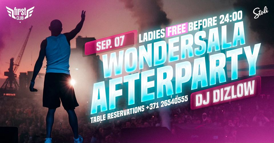 Wondersala Afterparty with DJ Dizlow