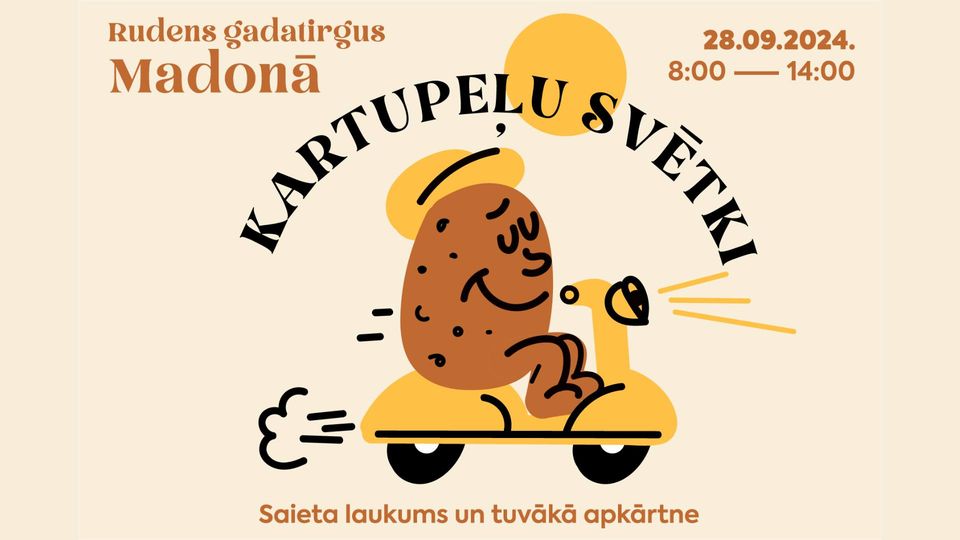 Rudens gadatirgus “Kartupeļu svētki 2024”