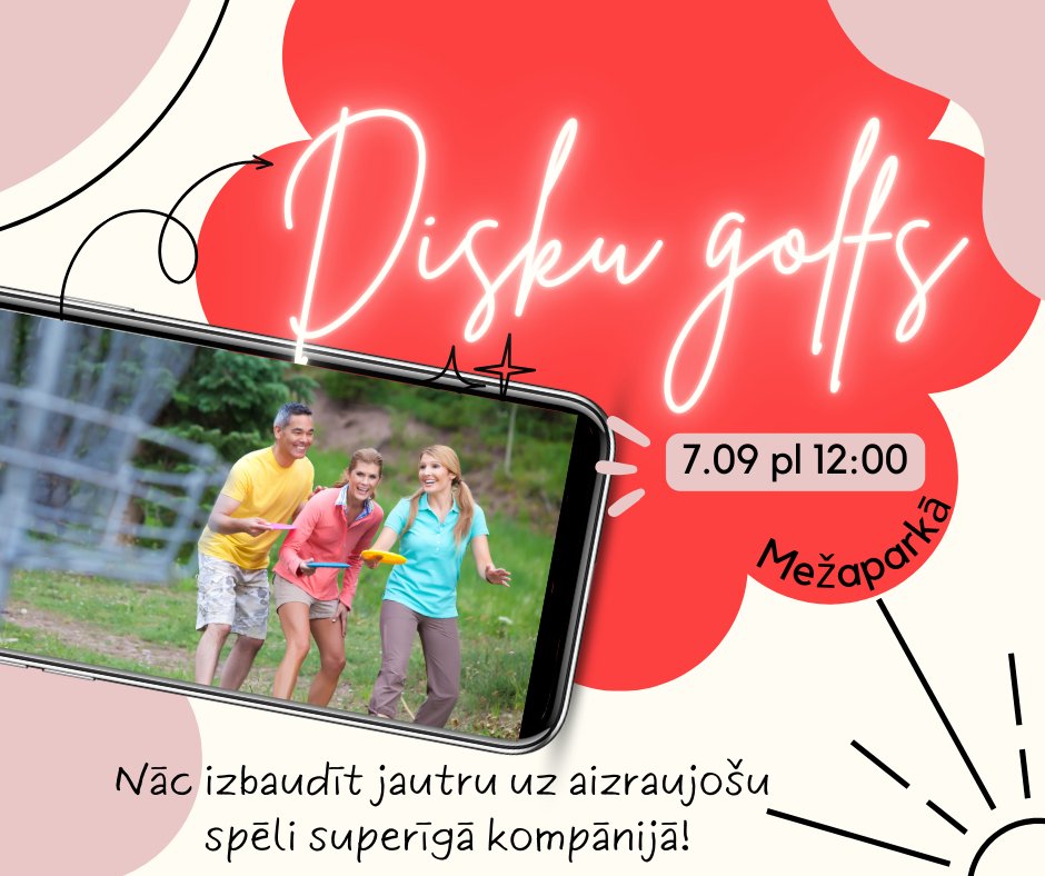 Disku golfs Mežaparkā