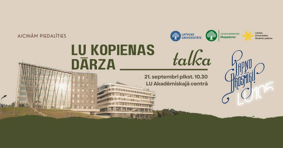 LU Kopienas dārza talka