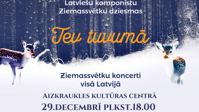 TEV TUVUMĀ | Ziemassvētku koncerts