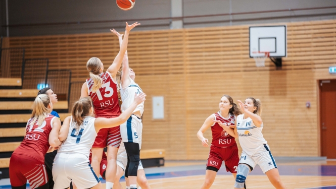 Latvijas Sieviešu basketbola līgas spēle