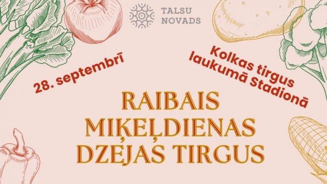 Raibais Miķeļdienas dzejas tirgus