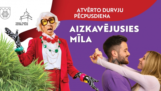 Atvērto durvju diena un izrāde “Aizkavējusies mīla”