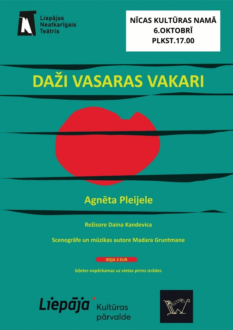 Liepājas Neatkarīgā teātra izrāde “Daži vasaras vakari”