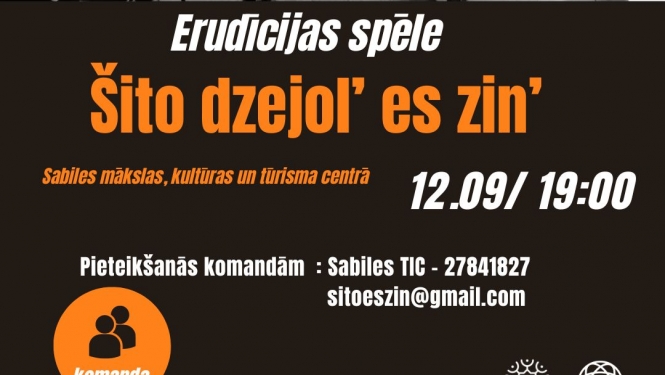 Erudīcijas spēle „Šito dzejol’ es zin’”