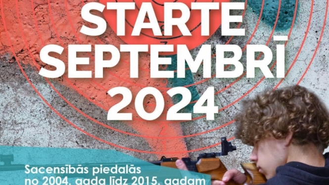 Atklātās sacensības šaušanā “Startē septembrī 2024”