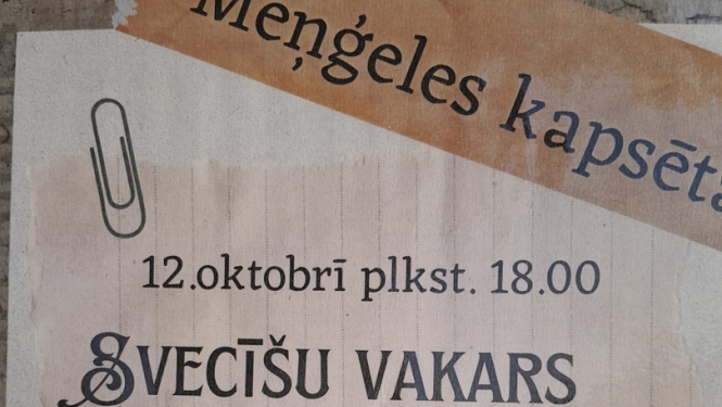 Svecīšu vakars Meņģeles kapos