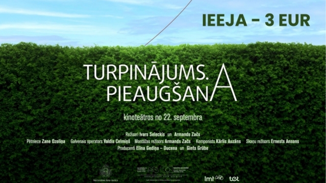 Filma “Turpinājums. Pieaugšana”