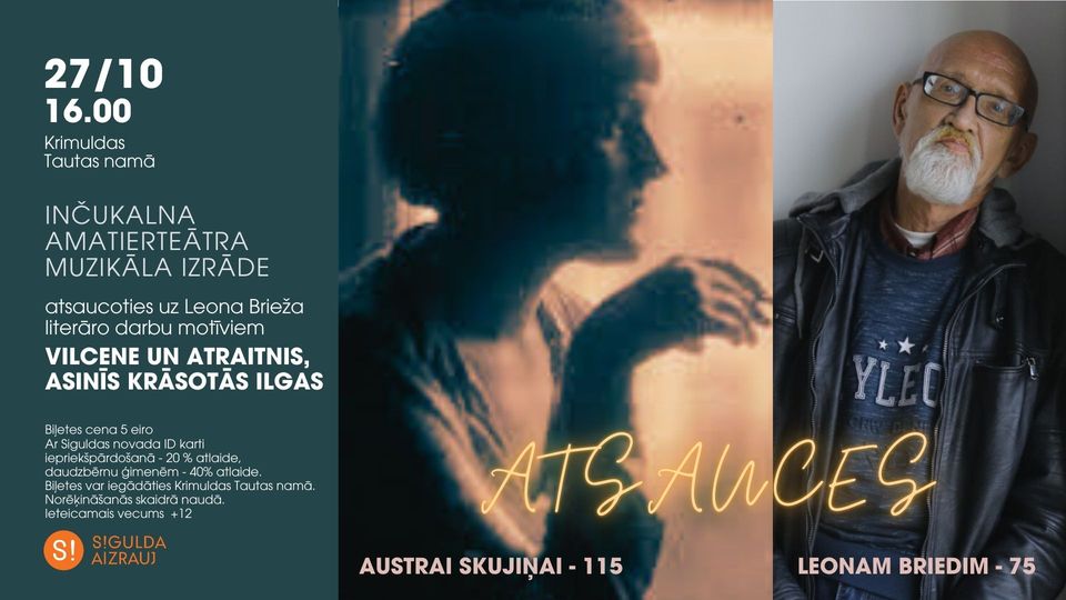 Inčukalna amatierteātra un mūzikas grupas “kalnieši99” muzikālā izrāde “Atsauces”