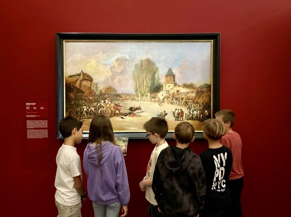 Rudens skola bērniem: Spāņu mākslas mozaīka