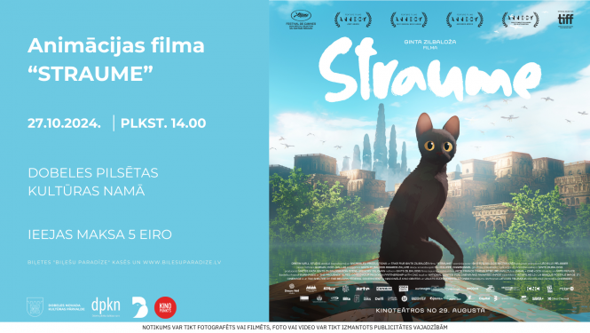 KINO |ANIMĀCIJAS FILMA “STRAUME”