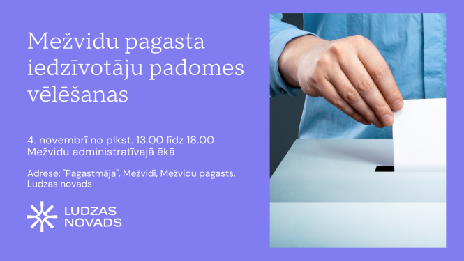Mežvidu pagasta iedzīvotāju padomes vēlēšanas