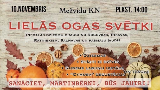 Lielās ogas svētki Mežvidu KN