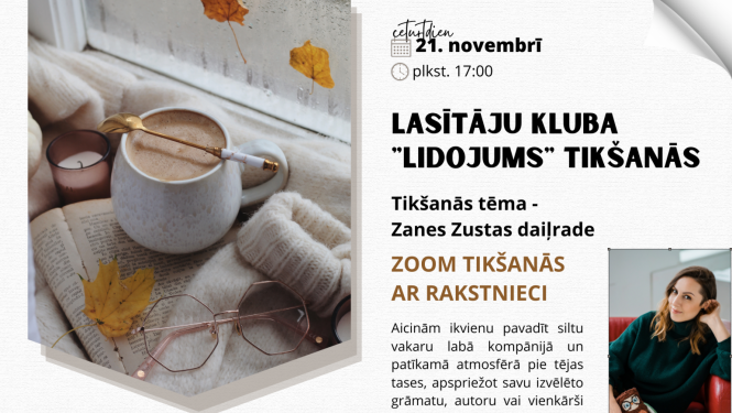 Lasītāju kluba tikšanās “Zanes Zustes daiļrade” Ludzas novada bibliotēkā