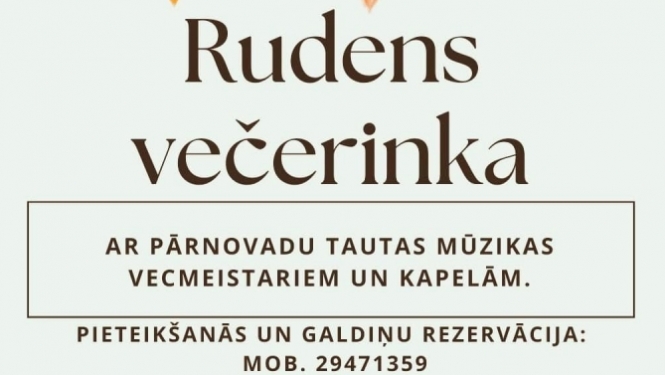 “Rudens večerinka” Salnavas KN