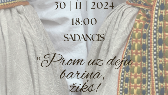 Jauniešu deju kolektīva “Žiks” sadancis “Prom uz deju bariņā, Žiks”  Pušmucovas KN