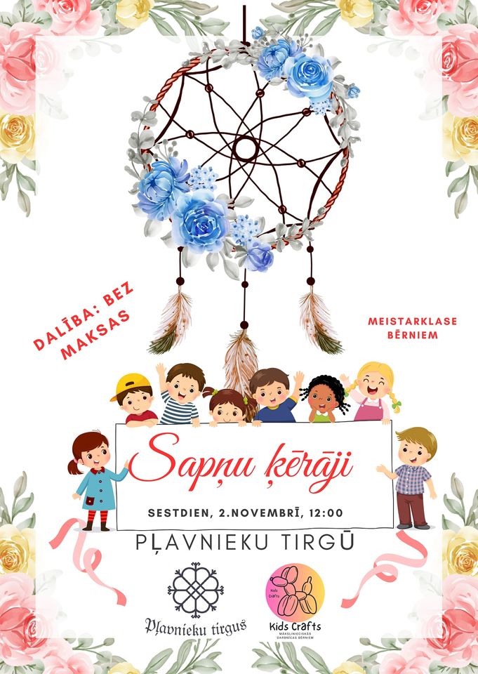 Sapņu ķērāju darbnīca Pļavnieku tirgū