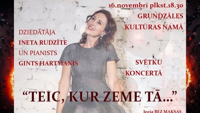 Valsts svētkiem veltīts koncerts