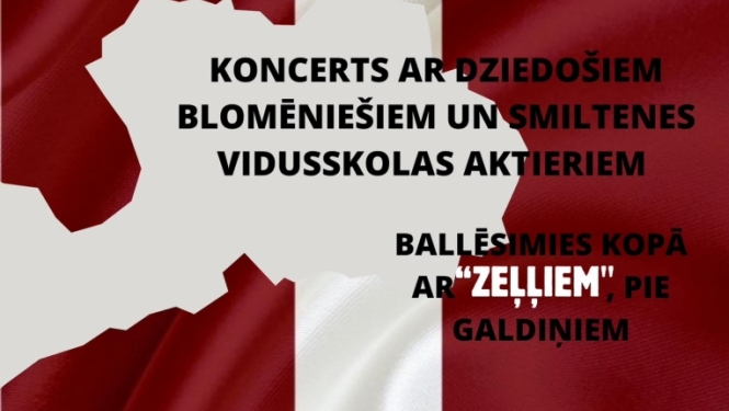 Blomē svinēs Latvijas dzimšanas dienu