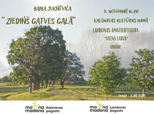 Izrāde “ Ziediņš gatves galā”