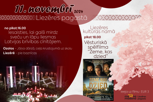 Lāčplēša diena Liezērē