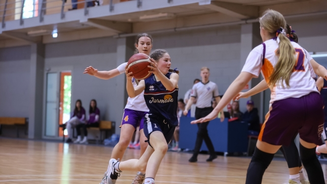 Latvijas Jaunatnes basketbola līgas spēle