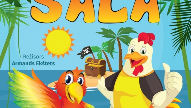 Izrāde bērniem “Noslēpumu sala”