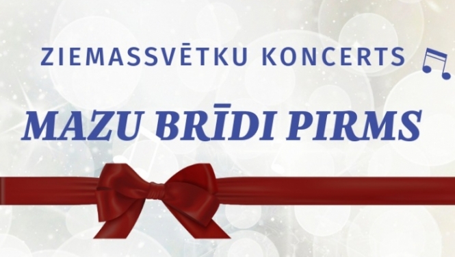 Kora “Undīne” un trio “Inilla” Ziemassvētku koncerts “Mazu brīdi pirms”
