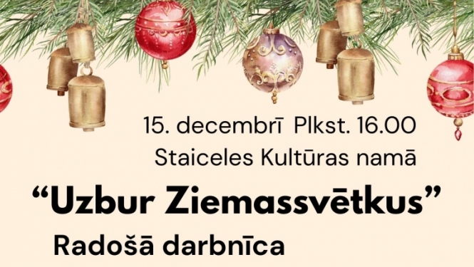Uzbur Ziemassvētkus