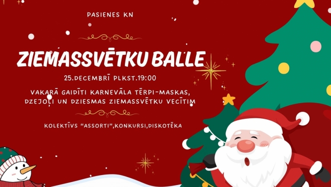 Ziemassvētku balle Pasienes KN