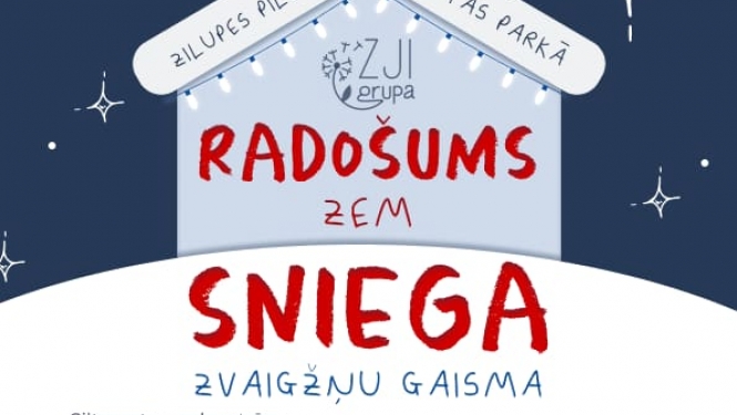 Pasākums “Radošums zem sniega: zvaigžņu gaisma” Zilupē