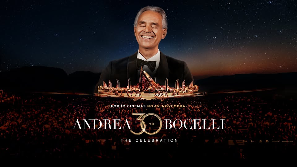 Andrea Bocelli 30: The Celebration | Forum Cinemas