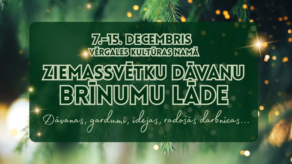 Ziemassvētku dāvanu brīnumu lāde