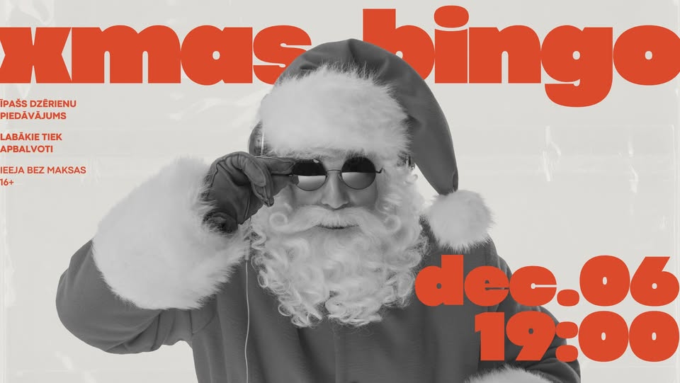 xmas BINGO | spēļu vakars