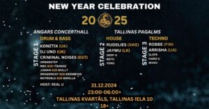 NEW YEAR CELEBRATION @ Tallinas Kvartals / 3 STAGES
