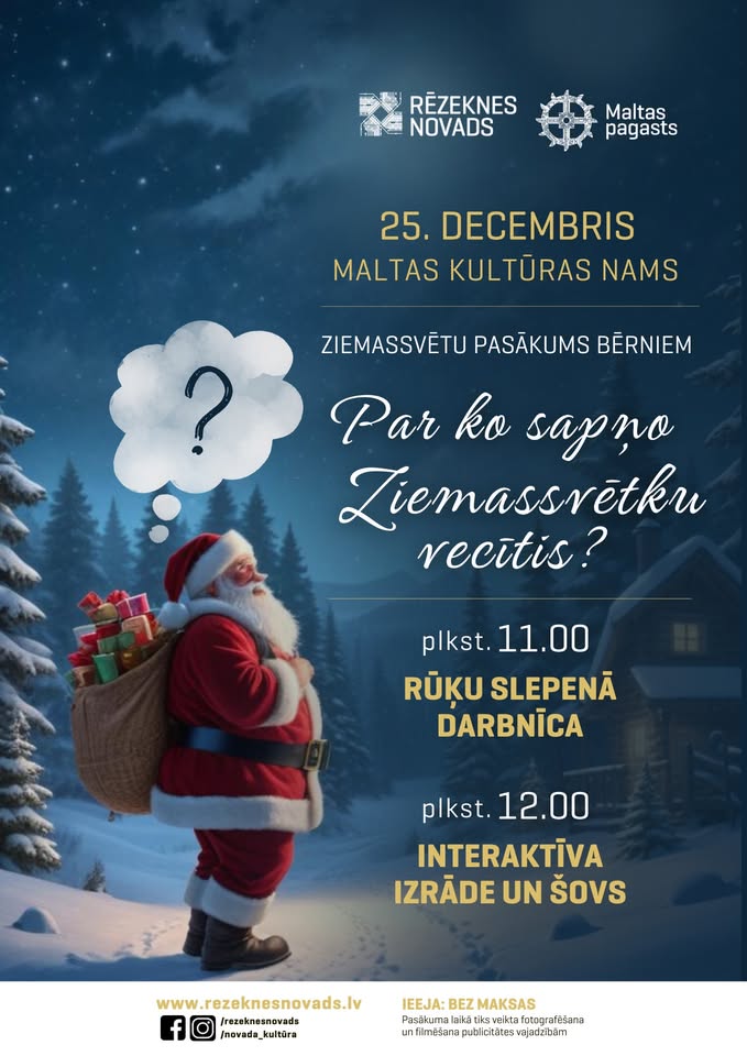 Par ko sapņo Ziemassvētku vecītis?