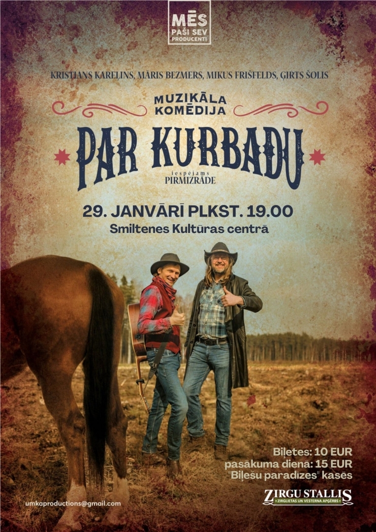 Muzikāla komēdija “Par Kurbadu”
