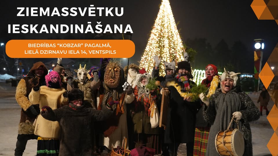 Ziemassvētku ieskandināšanas pasākums Ventspilī