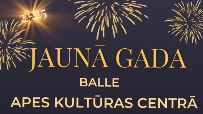 Jaunā gada balle kopā ar grupu “Putukvass”
