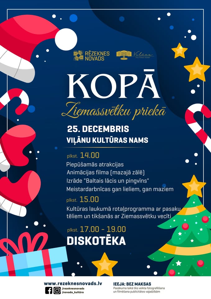 “Kopā Ziemassvētku priekā”