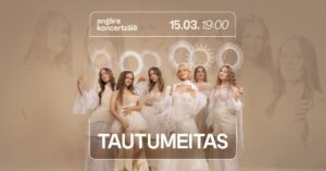 Etno-pop mūzikas grupa “Tautumeitas” Angārs koncertzālē